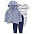 Kit bebê menino 3 peças Carters child of mine, body casaco e calça. - Imagem 1