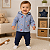 Kit bebê menino 3 peças Carters child of mine, body casaco e calça. - Imagem 2
