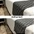 Peseira Manta Xale Decorativa Para Cama 2,10m x 45cm - Imagem 16