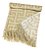Peseira Manta Xale Decorativa Para Cama 2,10m x 45cm - Imagem 2