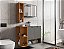 GABINETE BANHEIRO IBIZA - TITANIUM/NATURALLE - Imagem 1