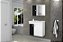Conjunto para Banheiro MUNIQUE - BRANCO/PRETO - Imagem 1