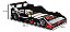 Cama Carro Formula 1 Solteiro - Preta - JA Mòveis - Imagem 3