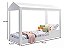Cama Montessoriana Solteiro para Colchão de 88x188cm 100% Mdf - Crystal - Branco - Imagem 3