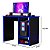 Mesa Gamer Escrivaninha Px  - Azul - J&A Móveis - Imagem 3