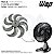 HÉLICE CINZA VENTILADOR WAP 8P FLOW Fw009218 Fw009219 ORIGIN - Imagem 2