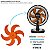 HÉLICE LARANJA 40CM 6P ORIGINAL P VENTILADOR CADENCE Vtr478 - Imagem 4