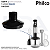 TAMPA PRETA ORIGINAL P/ MIXER PHILCO PMX2000 ORIGINAL - Imagem 2