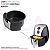 CUBA ORIGINAL P/ AIR FRYER BRITÂNIA BFR02PI PRETA INOX - Imagem 2