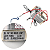 MOTOR 220V ORIGINAL P/ AIR FRYER MONDIAL AFN40 AFN50 AFN51 AFN60 AFN80 ICHEF - Imagem 2
