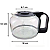 JARRA DE VIDRO ORIGINAL P/ CAFETEIRA BRITÂNIA BCF15I PRETA - Imagem 3