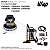 MOTOR 127V P/ ASPIRADOR WAP GT INOX GTW INOX 12L BIOVAC 10L GTW 10L GTW 20L GTW 10 MARE ORIGINAL - Imagem 3