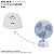 BASE BRANCA P/ VENTILADOR MASTER 30CM ORIGINAL V08 MASTER - Imagem 2
