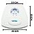 BASE BRANCA P/ VENTILADOR ULTRA 30CM ORIGINAL V-30 ULTRA - Imagem 3