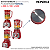 BOTÃO VERMELHO ORIGINAL P/ MULTIPROCESSADOR MONDIAL MPN01/ MPN-01-RF - Imagem 3