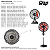 GRADE DIANTEIRA ORIGINAL P/ VENTILADOR WAP FLOW FW009220/ FW009221 / FW009221 / FW009218 / FW009219 - Imagem 3