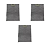 kit 3 Filtros Alumínio Depurador Slim Philco PDR90I PDR90B - 3 Pçs - Imagem 1