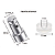 Kit Válvula de Segurança (Pino) + Anel de Vedação Universal para Panela de Pressão Elétrica | MODIAL PE-09, PE-12, PE-21 - Imagem 1