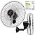 Ventilador Parede 60cm PT Biv 79-6425 VENTURA VENTI-DELTA - Imagem 1