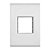 Placa 4x2 p/ 2Int Liz Branco 57106/005 ou 205 TRAMONTINA - Imagem 1
