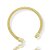 Pulseira Grumet Lacraia 6mm Fecho Gaveta Banhada A Ouro 18k PUL048 - Imagem 2