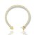 Pulseira Riviera Retangular 5mm Fecho Gaveta Banhada A Ouro 18k PUL040 - Imagem 1