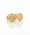 Brinco Masculino Par Redondo Cravejado Com 24 Pedras (9mm) Banhado A Ouro 18k BRI117 - Imagem 1