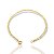 Pulseira Piastrini 2,5mm Fecho Tradicional Banhada A Ouro 18k PUL018 - Imagem 1