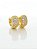 Brinco Masculino Par Argola Cravejada Com 13 Pedras (12X5,5mm) Banhada A Ouro 18K BRI139 - Imagem 4