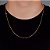 Corrente Veneziana 60cm 1,2mm Fecho Tradicional Banhada A Ouro 18k COR006 - Imagem 1