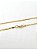 Corrente Grumet 60cm 2,3mm Fecho Tradicional Banhada A Ouro 18k COR007 - Imagem 2