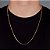 Corrente Grumet 70cm 2,3mm Fecho Tradicional Banhada A Ouro 18k COR010 - Imagem 1