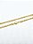 Corrente Grumet 70cm 4mm Fecho Tradicional Banhado A Ouro 18K COR016 - Imagem 1