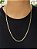 Corrente Grumet 70cm 4mm Fecho Tradicional Banhado A Ouro 18K COR016 - Imagem 6