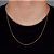 Corrente 3 por 1 - 60cm 1,4mm Fecho Tradicional Banhada A Ouro 18k COR020 - Imagem 1