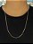 Corrente Elo Alongado 70cm 3mm Fecho Tradicional Banhada A Ouro 18K COR044 - Imagem 5