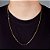 Corrente Elo Alongado 70cm 2mm Fecho Tradicional Banhada A Ouro 18k COR045 - Imagem 3