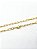 Corrente Elo Alongado 60cm 3mm Fecho Tradicional Banhada A Ouro 18K COR046 - Imagem 1