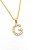 Pingente Cravejado Letra G (10X9CM) Banhado A Ouro 18k PIN063 - Imagem 2