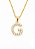 Pingente Cravejado Letra G (10X9CM) Banhado A Ouro 18k PIN063 - Imagem 1
