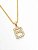 Pingente Cravejado Letra B (10X9CM) Banhado A Ouro 18k PIN032 - Imagem 2