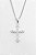 Pingente Cruz Cravejada Palito (13,2X19,7mm) Banhado A Ouro Branco PIN001 - Imagem 1