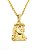 Pingente Rosto de Cristo Cravejado (20x30mm) Banhado A Ouro 18k PIN074 - Imagem 2