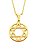 Pingente Estrela de Davi Redondo (20X20mm) Banhado A Ouro 18k PIN053 - Imagem 1