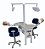 Módulo de Simulador Ergonômico, bancada para laboratório multidisciplinar de odontologia - Imagem 1