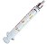 Seringa De Vidro Bico Metal Luer Slip 05ml Arti Glass - Imagem 1