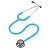Estetoscópio Littmann Classic III Azul Turquesa com Inox Escovado 3M - Imagem 2