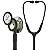 Estetoscópio Littmann Classic III Champagne Preto 3M - Imagem 1
