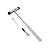Martelo Buck Com Agulha Pincel 18cm Safer - Imagem 1