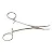 Pinça Halsted Mosquito Curva 12,5cm Safer - Imagem 1